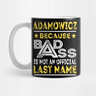 ADAMOWICZ Mug